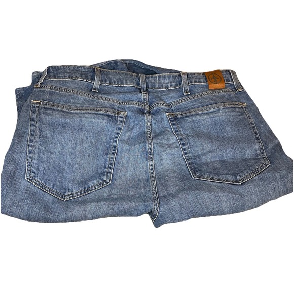 Aviator Style + Function Straight Fit Faded Indigo Zip Fly Jeans Men's‎ Size 38 - Picture 2 of 8